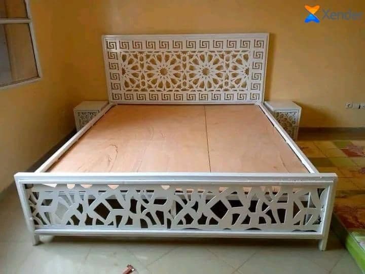 Decorative Metal Bed Frame - Karachi Metal Art