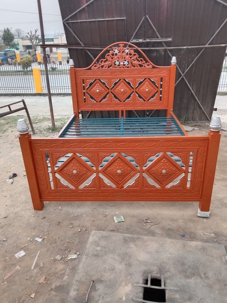 Carved Wooden Sofa Set - Karachi Metal Art