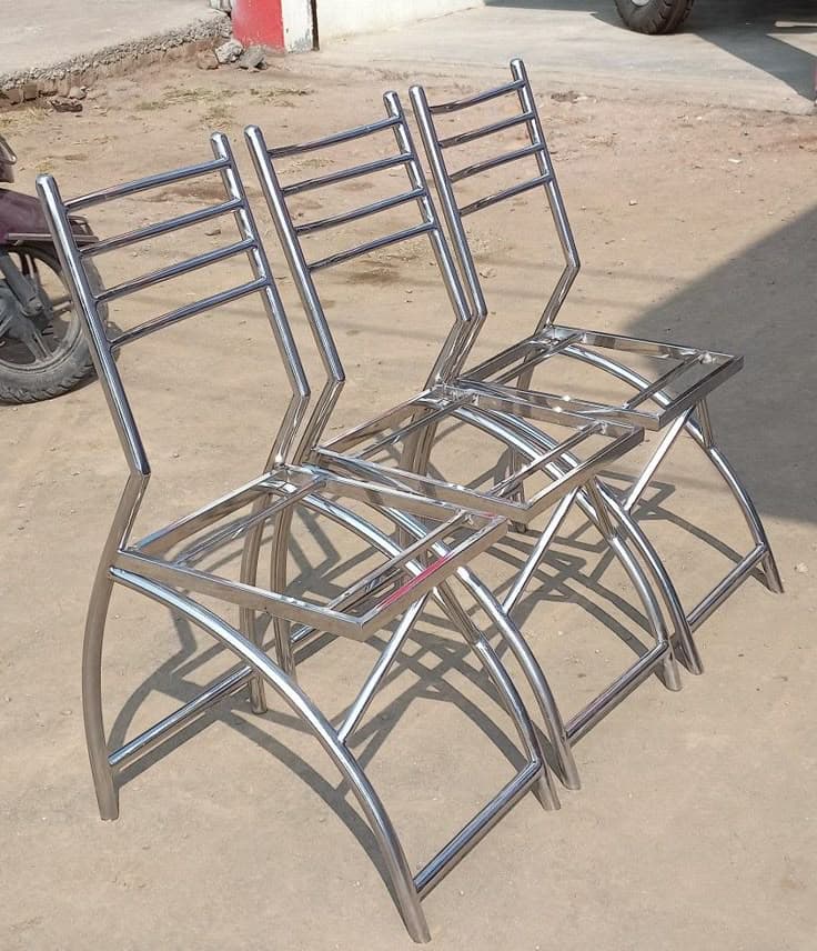 Stackable Metal Chairs - Karachi Metal Art