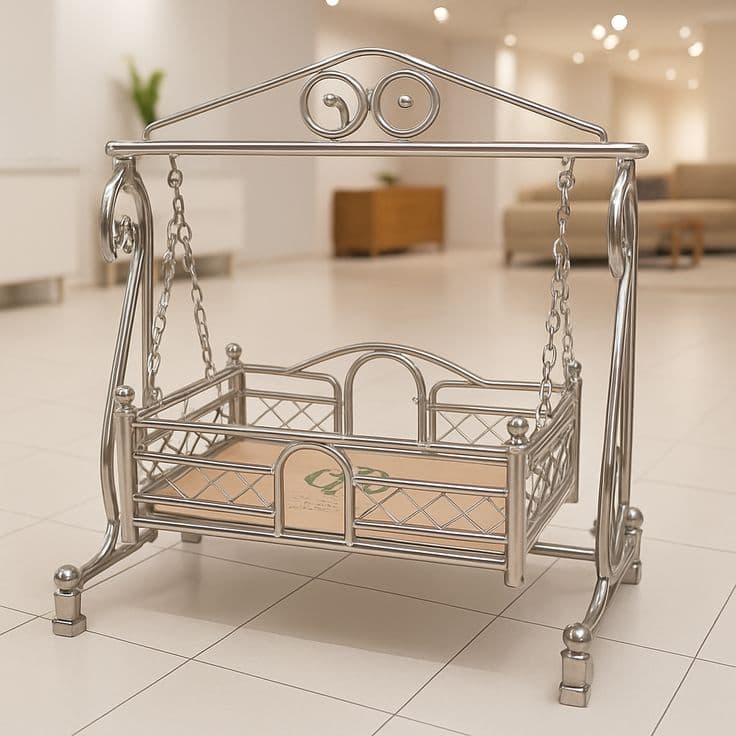Ornate Metal Daybed Frame - Karachi Metal Art