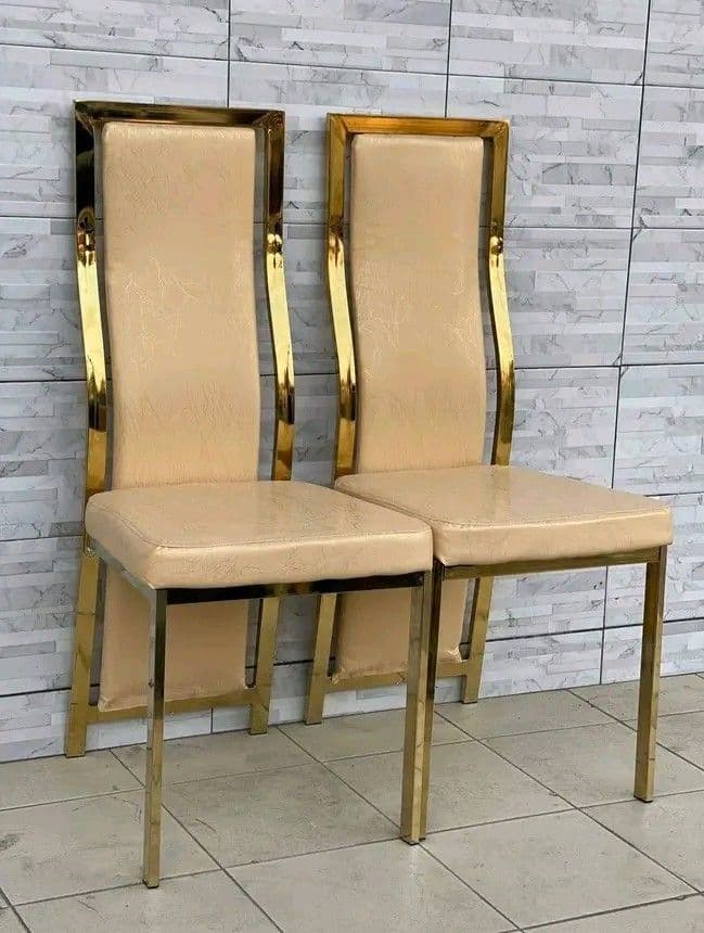 Gold Frame Banquet Chair - Karachi Metal Art