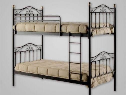 Classic Twin Metal Bunk Bed - Karachi Metal Art