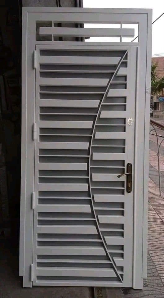 Modern Sliding Metal Gate - Karachi Metal Art