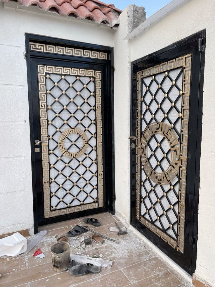 Arch Top Metal Gate - Karachi Metal Art