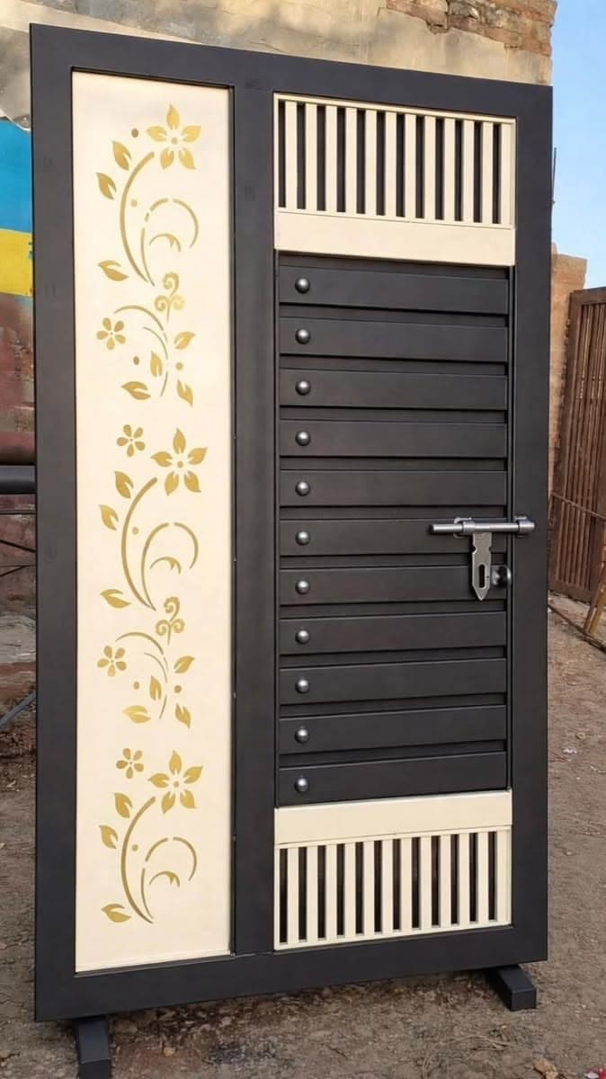 Gold Accent Decorative Door - Karachi Metal Art