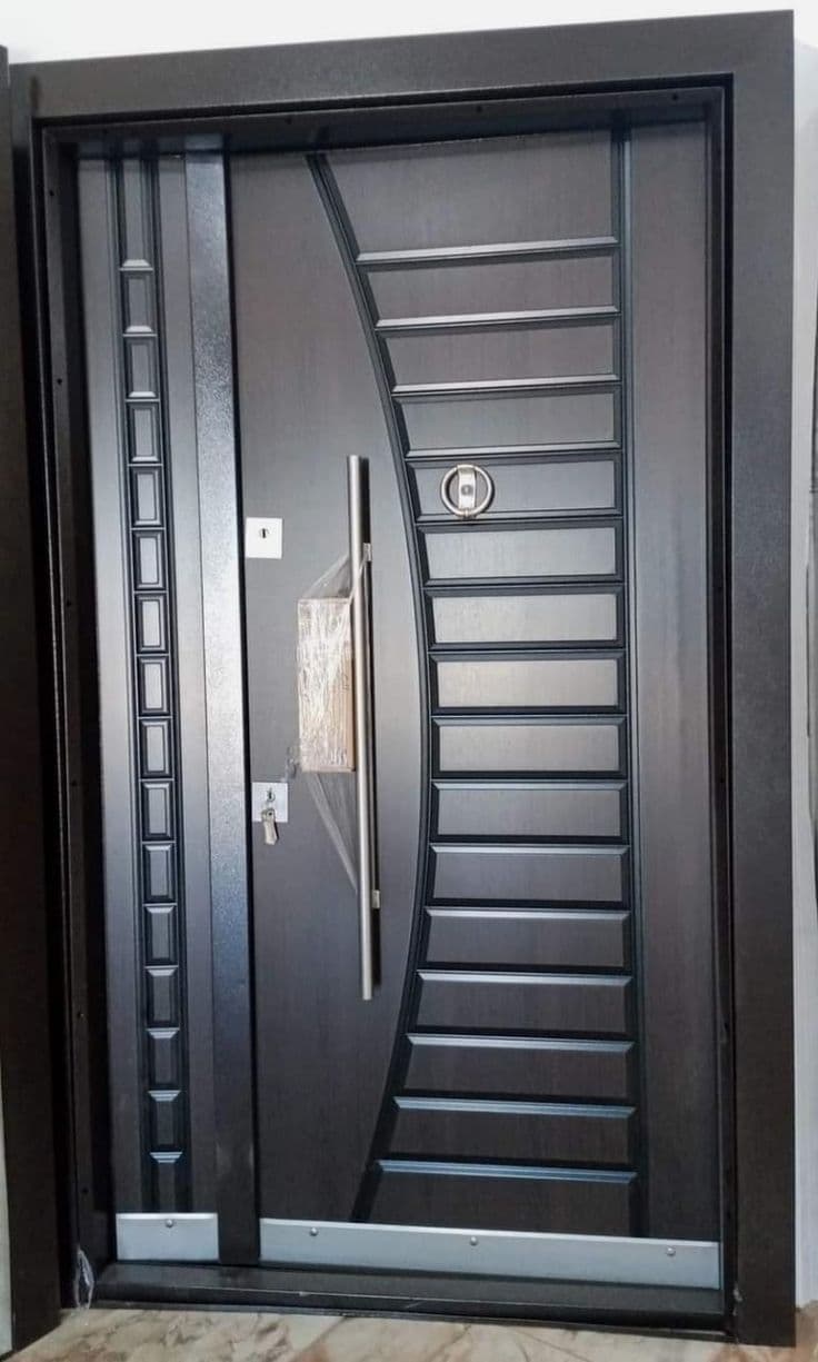 Horizontal Slat Metal Gate - Karachi Metal Art