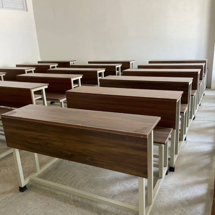 Shared Student Bench Desk - Karachi Metal Art