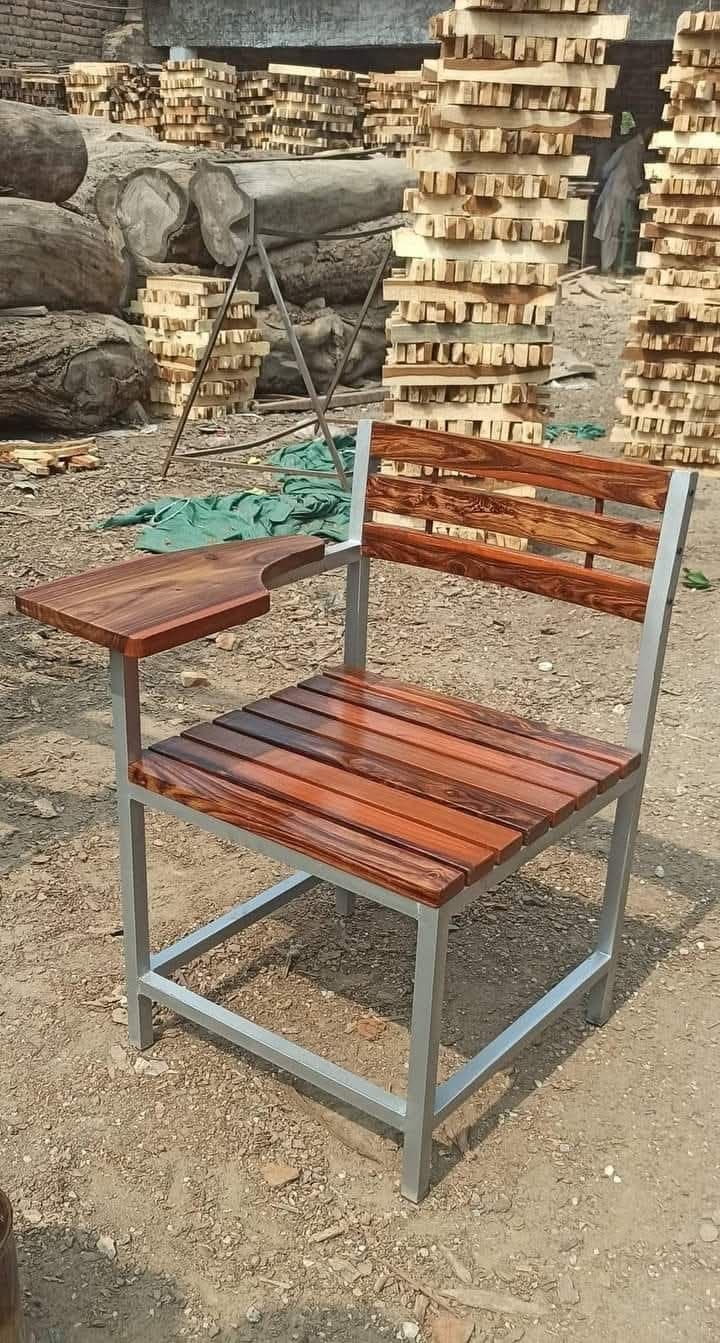 Single Student Desk & Chair - Karachi Metal Art