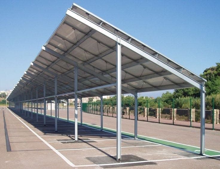Ground Mount Solar Structure - Karachi Metal Art