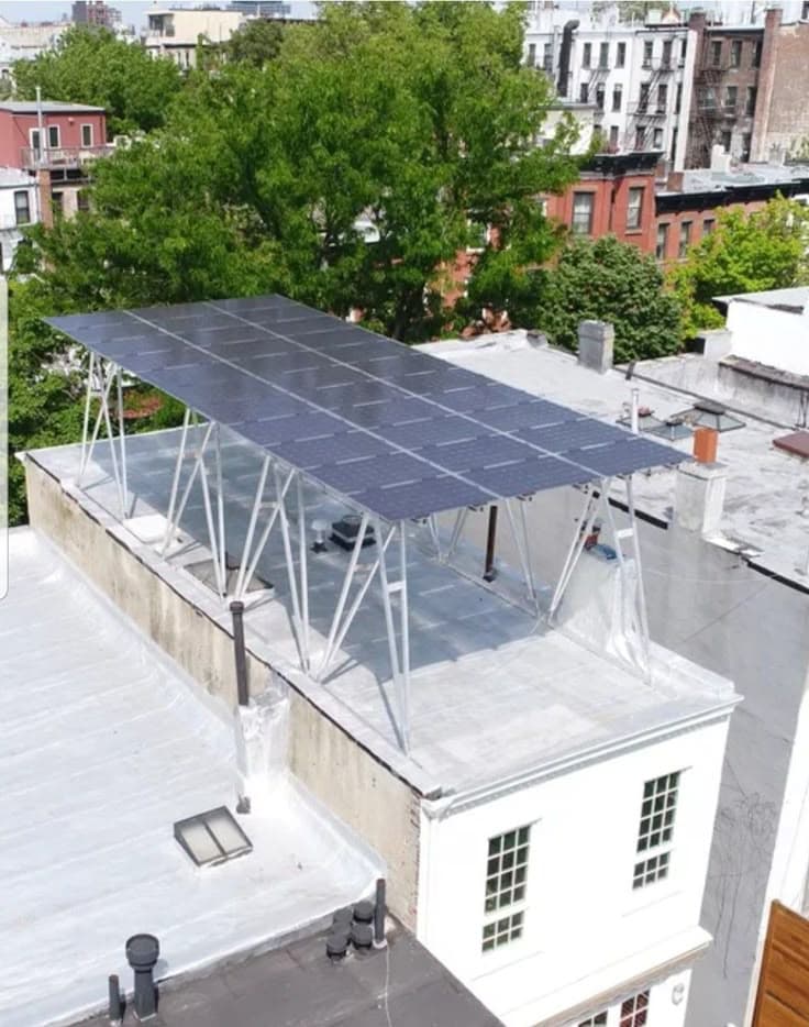 Residential Solar Panel Setup - Karachi Metal Art
