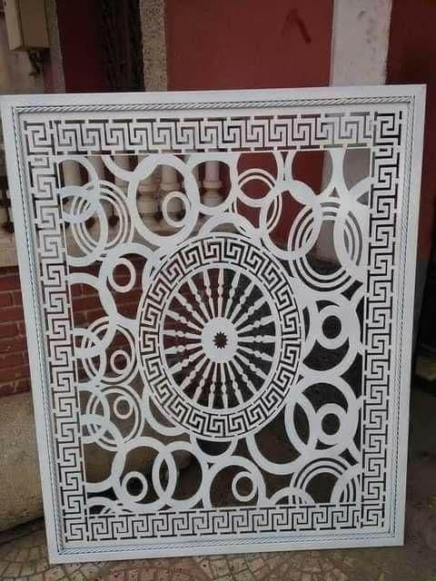 Circular Motif Window Grill - Karachi Metal Art